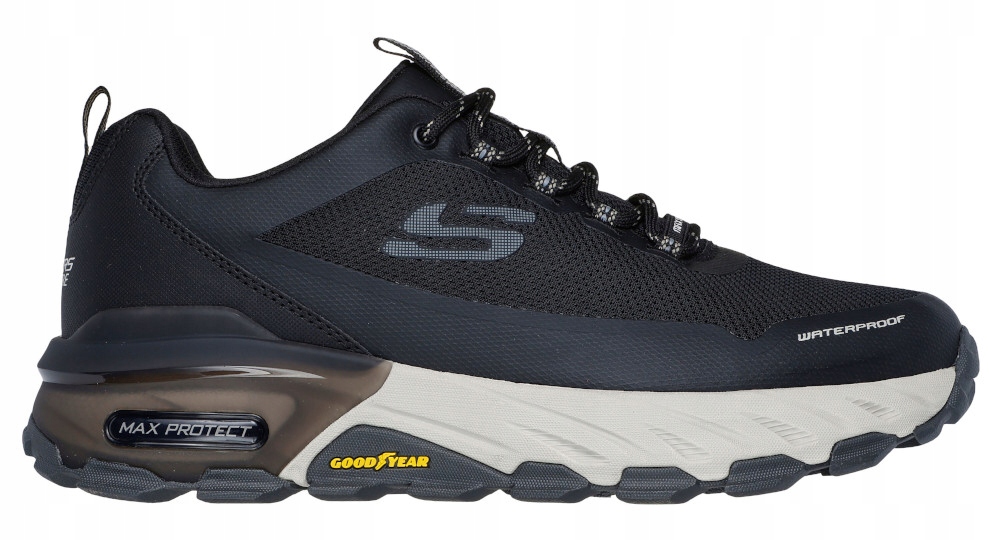 Skechers Czarne Męskie Buty Sportowe Max Protect Fast Track 42,5