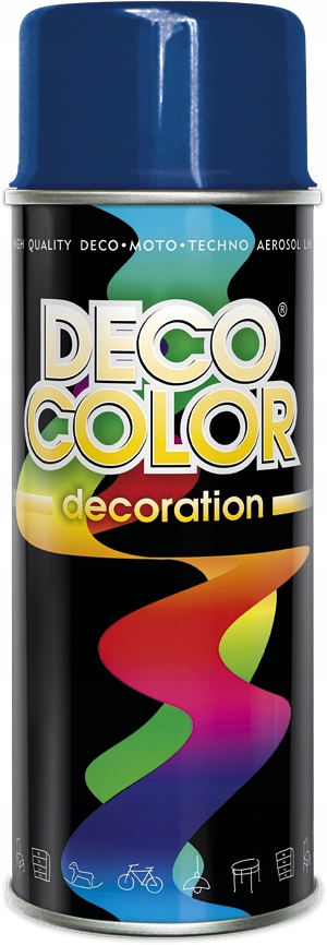 Deco Color Farba Lakier Ral 5010 Spray 400ml