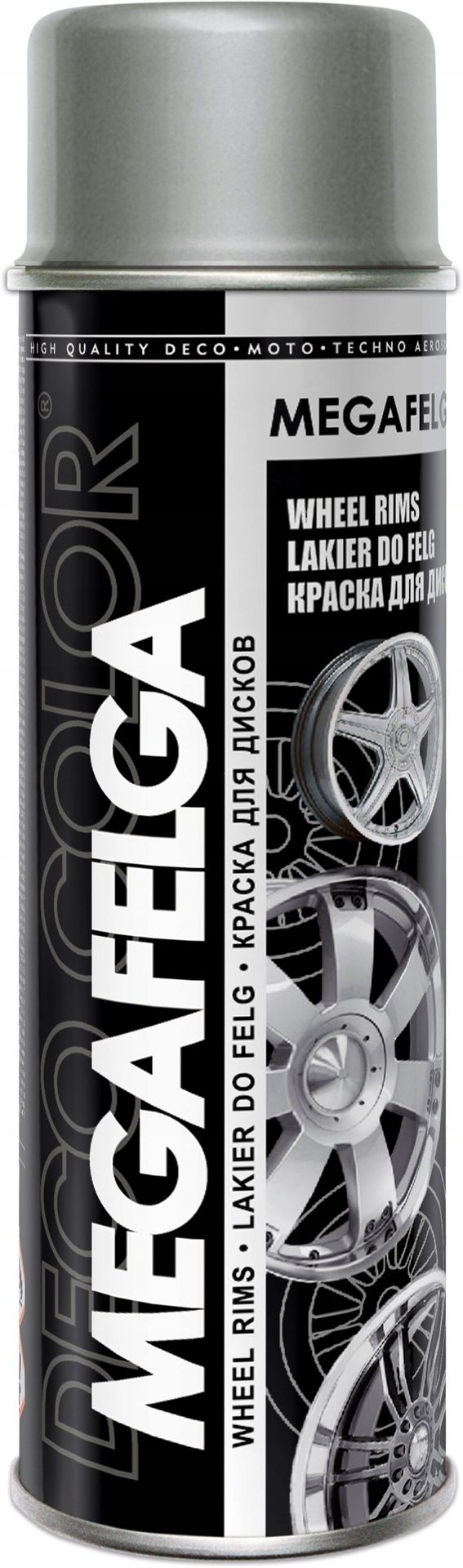 Deco Color Lakier akrylowy Megafelga srebrny