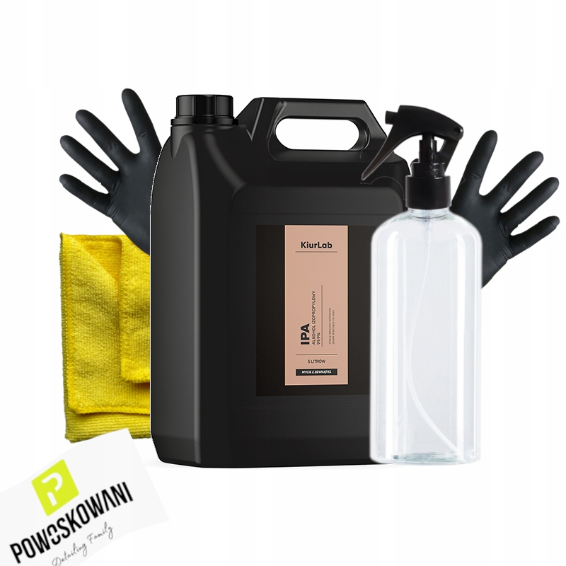 KiurLab Ipa 5L Alkohol Izopropylowy 99% do Odtłuszczania Lakieru