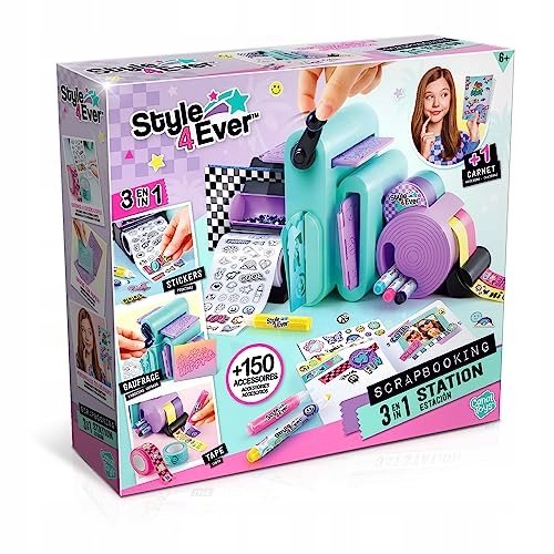 STYLE 4 EVER DIY SCRAPBOOKING STUDIO stacja zestaw 3w1