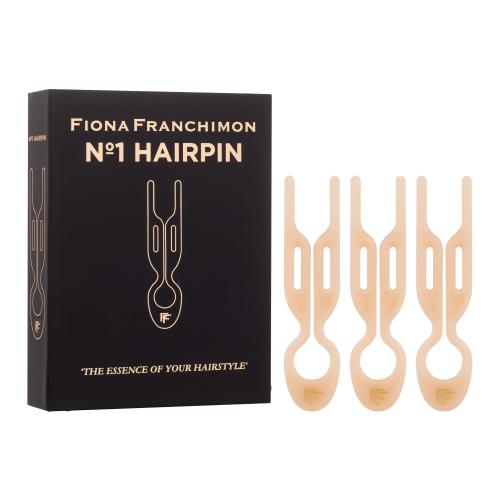 Fiona Franchimon Nº1 Hairpin spinka do włosów 3 szt dla kobiet Soft Beige