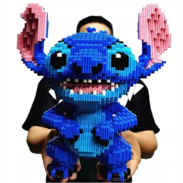 Figurka Klocki Stitch Disney 5600 Klocków *gigant*