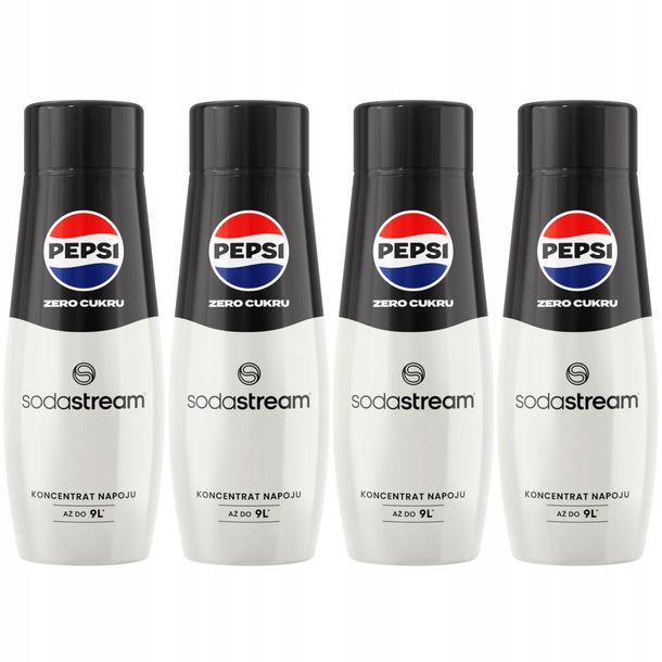 Zestaw Syropów koncentrat do wody SodaStream Pepsi Max 3x440ml