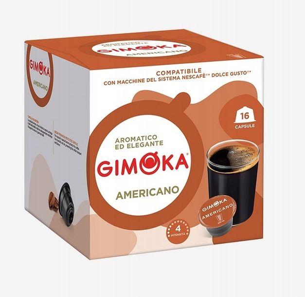 Gimoka 16SZT KAPSUŁKI DOLCE GUSTO AMERICANO 3