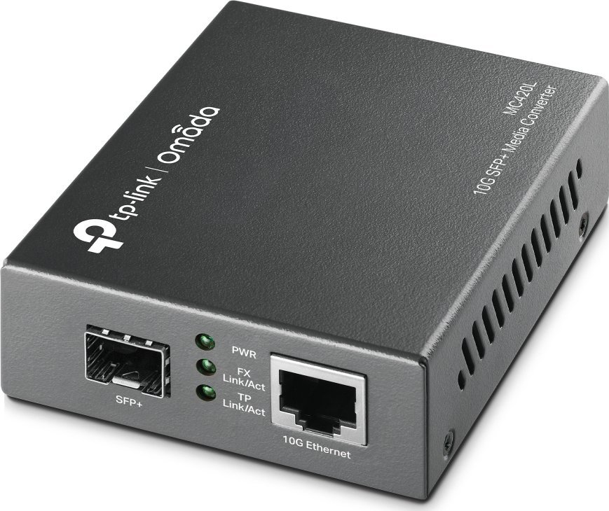 Moduł SFP TP-Link Omada MC420L Omada 10G Multi-GIG RJ45->10G SFP+ Slot MiniGBIC