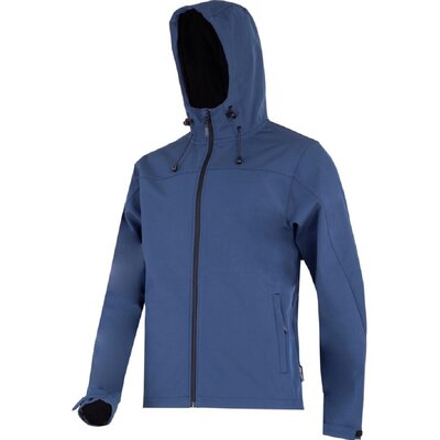 LAHTI PRO Kurtka softshell z kapt. granatowa, 