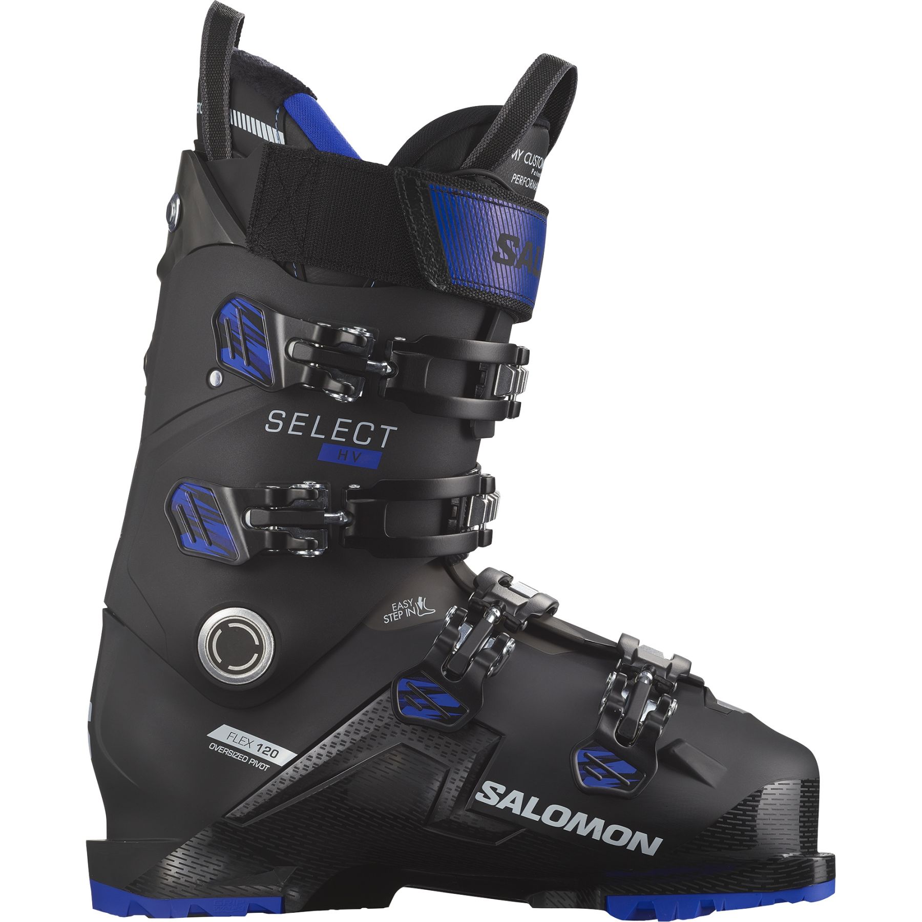 Salomon Select HV 120 GW, buty narciarskie, męskie, czarny/niebieski/biały