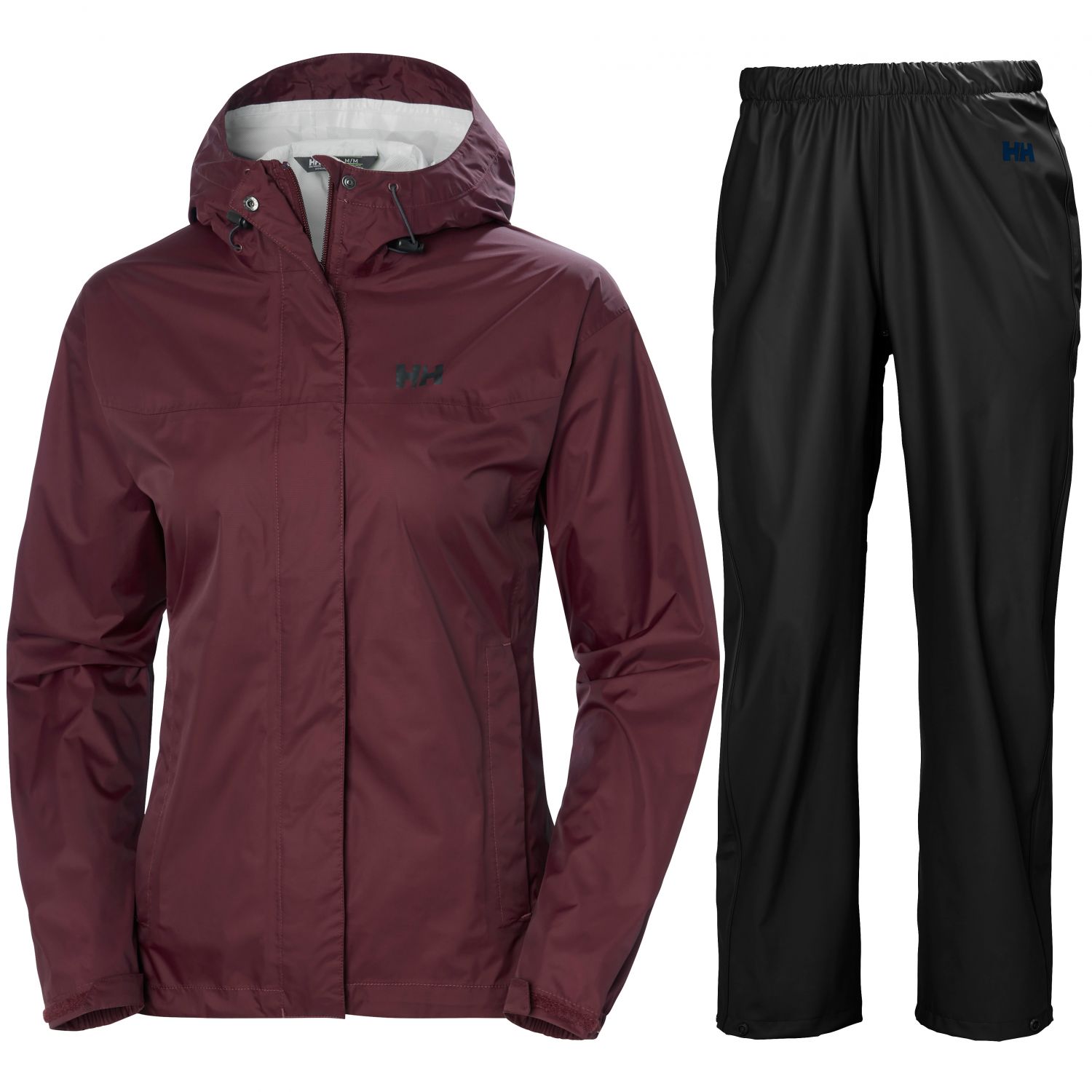 Helly Hansen Loke, damski, ciemnoczerwony/czarny