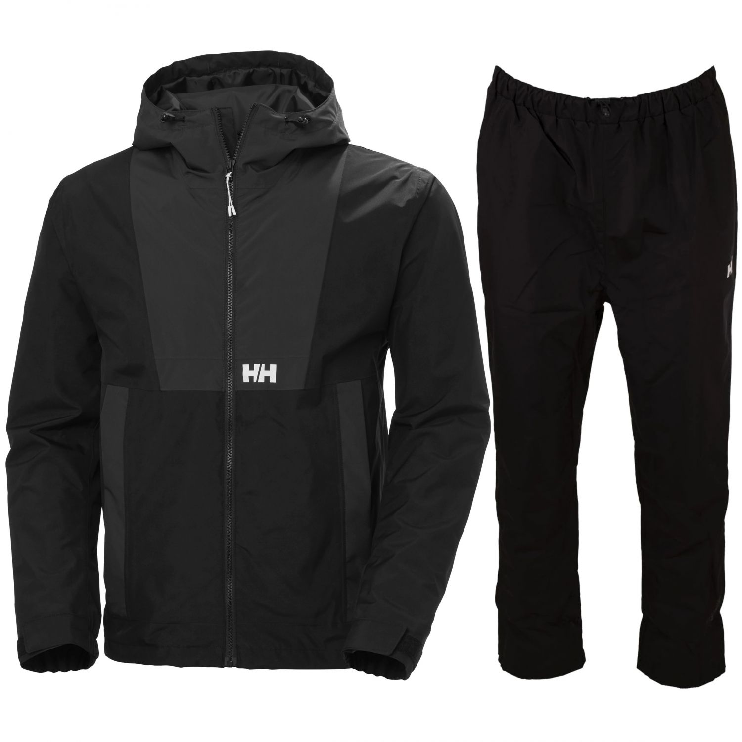 Zestaw przeciwdeszczowy Helly Hansen Rig, męski, czarny