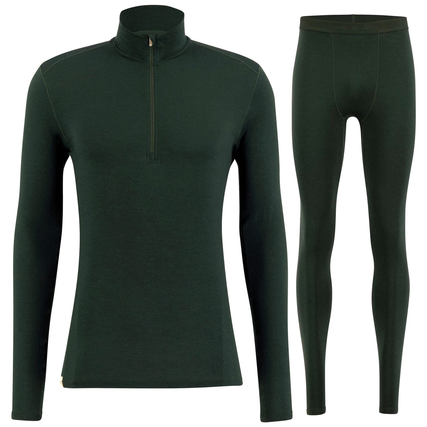 Ulvang Hero Half Zip, komplet, męski, ciemnozielony