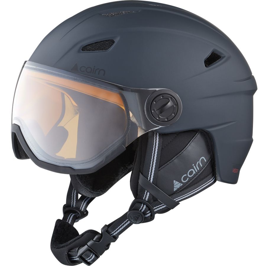 Cairn Impulse Visor Photochromic, kask narciarski z wizjerem, szary