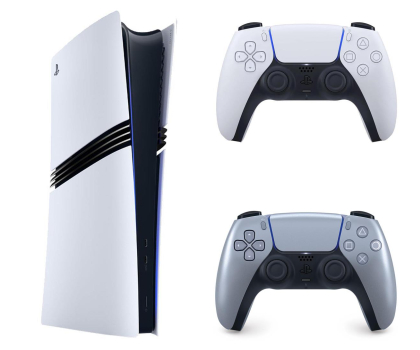 Sony PlayStation 5 Pro + DualSense Sterling Silver