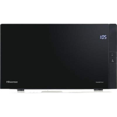 Kuchenka mikrofalowa HISENSE H25MOBS4HGI 900W średnica 28.5 cm pojemność 25L Technologia Inverter Rozmrażanie Czarny
