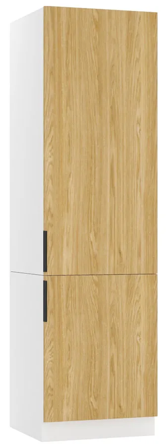 Słupek kuchenny 60 cm do przechowywania dąb olejowany L3-L65