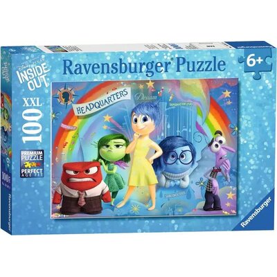 Ravensburger, Puzzle XXL 100: W głowie się nie mieści (10567). Wiek: 6+