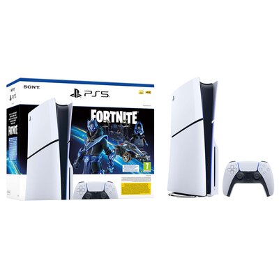 Sony PlayStation 5 Slim D Chassis PS5 1TB z napędem Zestaw startowy Fortnite Cobalt