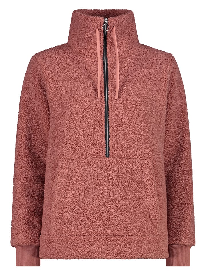 CMP Bluza polarowa w kolorze czerwonym