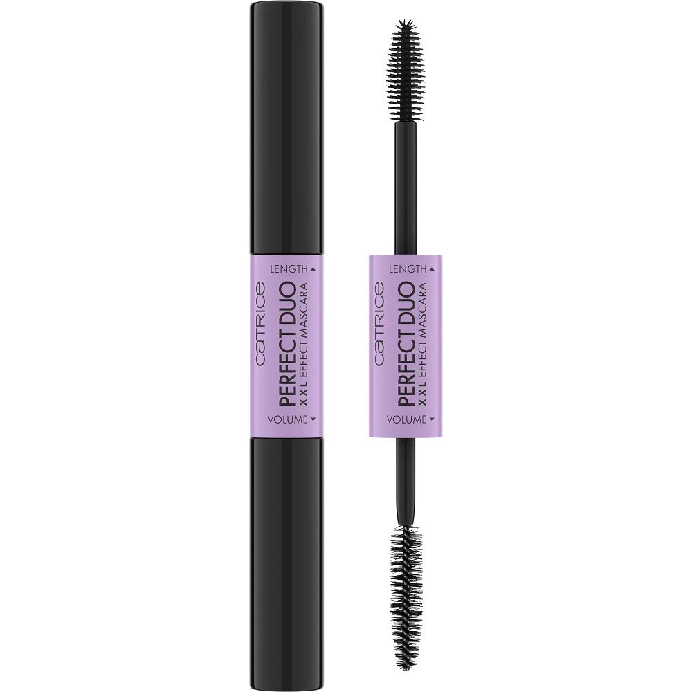 CATRICE Perfect Duo XXL Mascara tusz do rzęs 2w1 nadający objętość 010 Black 8ml