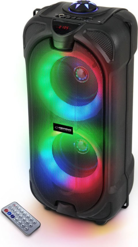 Głośnik Bluetooth ESPERANZA RYTHM EP157 FM LED RGB