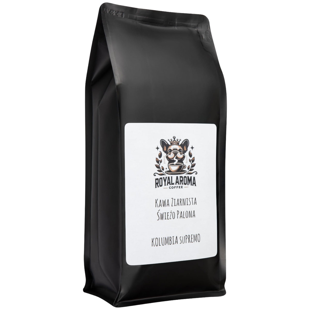Kawa Ziarnista Kolumbia Supremo 500g 100% ARABICA Świeżo Palona Royal Aroma Coffee