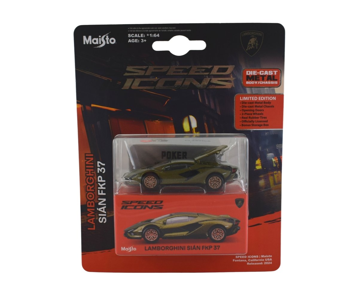 MAISTO Lamborghini Sian FKP 37 LIMITED EDITION 1/64 15706 GN