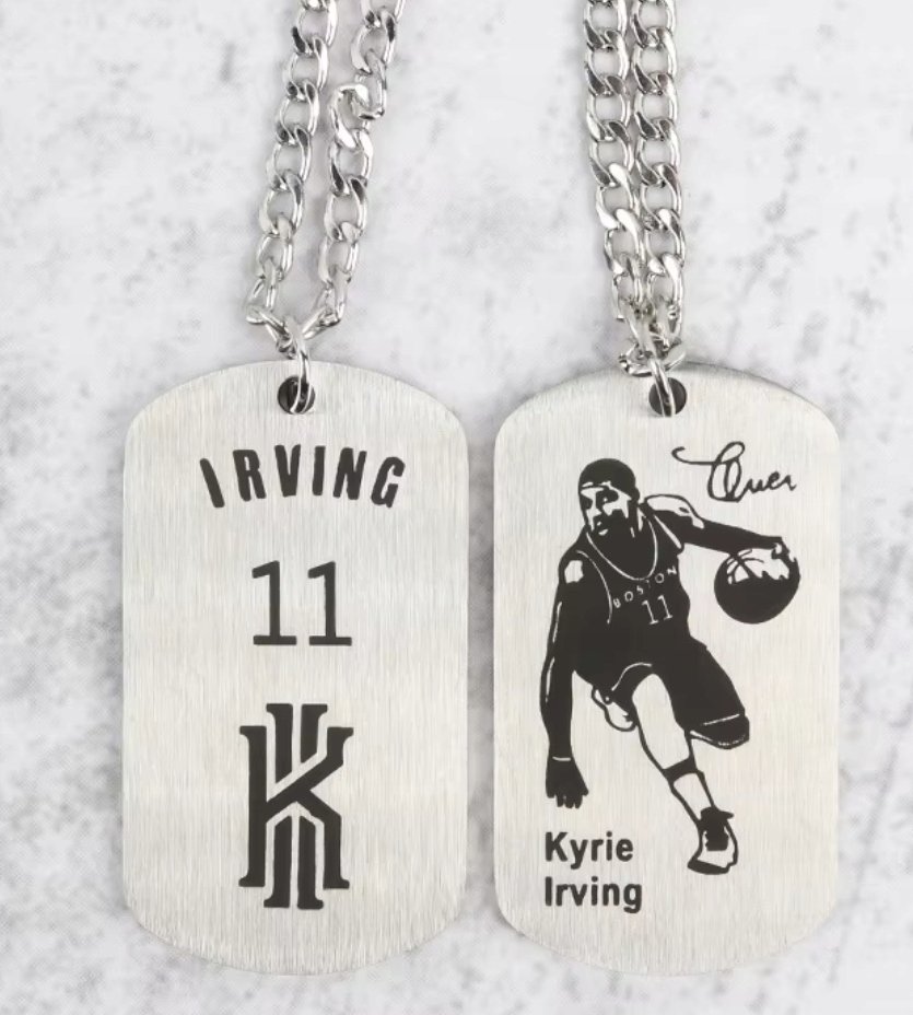 Naszyjnik wisiorek Kyrie Irving Dallas Mavericks prezent