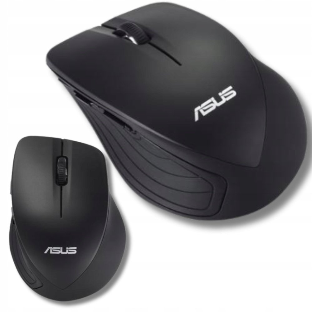 Bezprzewodowa MYSZKA komputerowa mysz ASUS czarna USB sensor optyczny