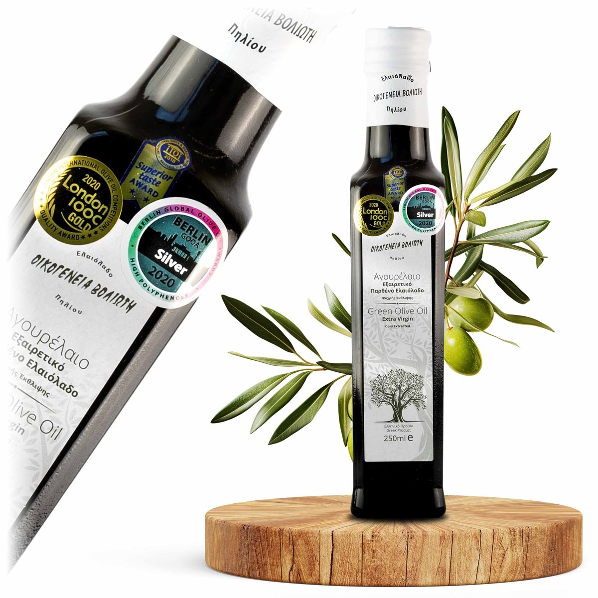 Oliwa z oliwek EV Green 250 ml - Voliotis