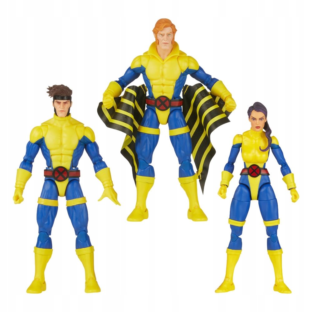 3-Pack Gambit, Marvel's Banshee, Psylocke: X-Men Marvel Legends 15 cm