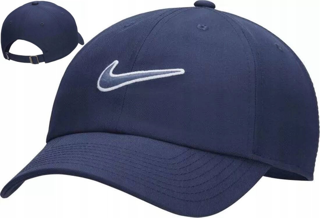 Granatowa czapka z daszkiem NIKE Club bejsbolówka regulowana R. L/XL
