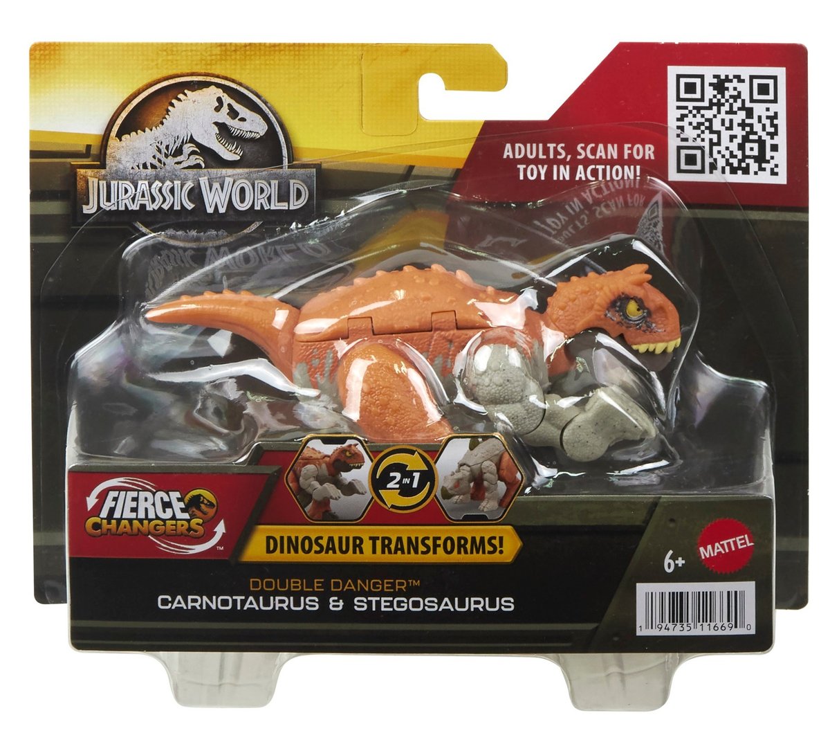 JURASSIC WORLD 2w1 Carnotaurus HLP07