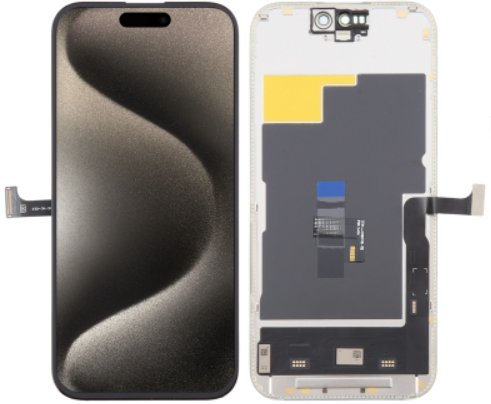 WYŚWIETLACZ EKRAN LCD DOTYK DO Apple iPhone 15 Pro SOFT OLED