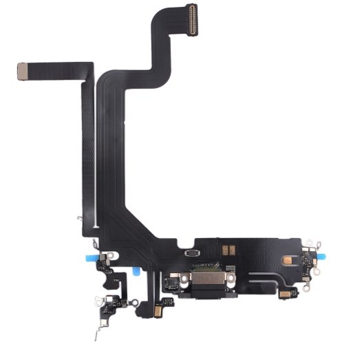 TAŚMA ZŁĄCZE ŁADOWANIA MIKROFON DO iPhone 14 Pro MAX CZARNY
