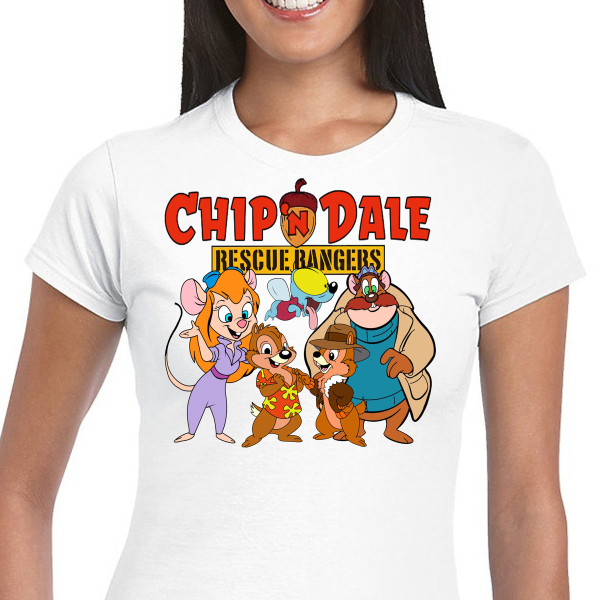 KOSZULKA CHIP I DALE RR BRYGADA DISNEY M 3301