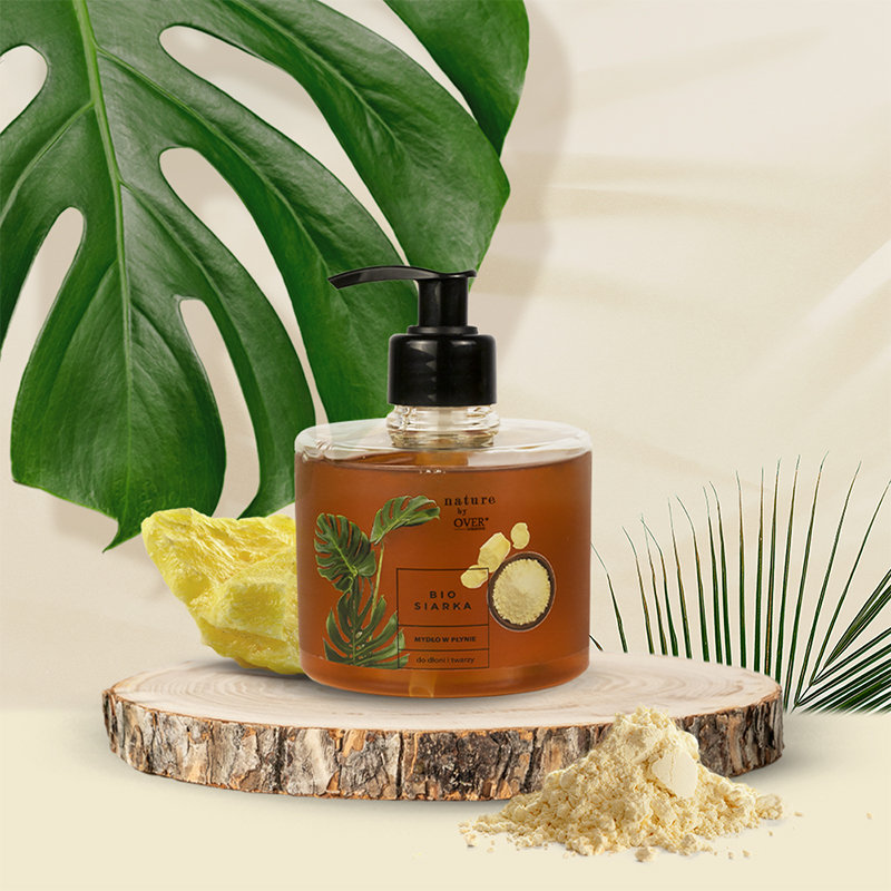 Over Cosmetics, Biosiarka Mydło w płynie do dłoni i twarzy 300 ml