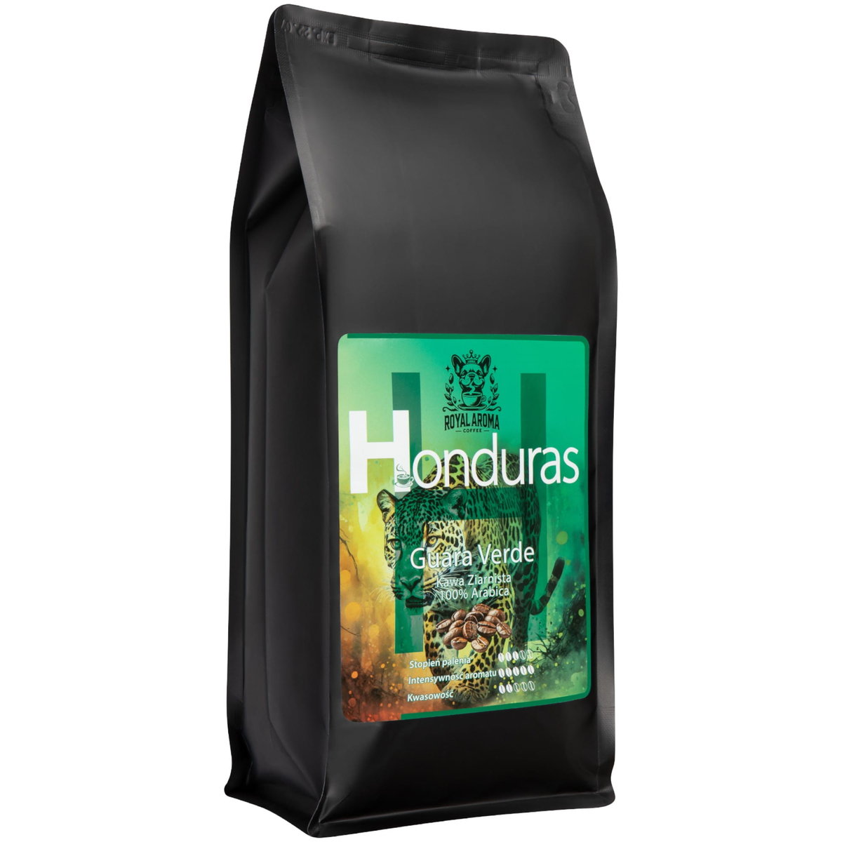 Kawa Ziarnista Honduras 500g 100% Arabica Świeżo Palona Royal Aroma Coffee