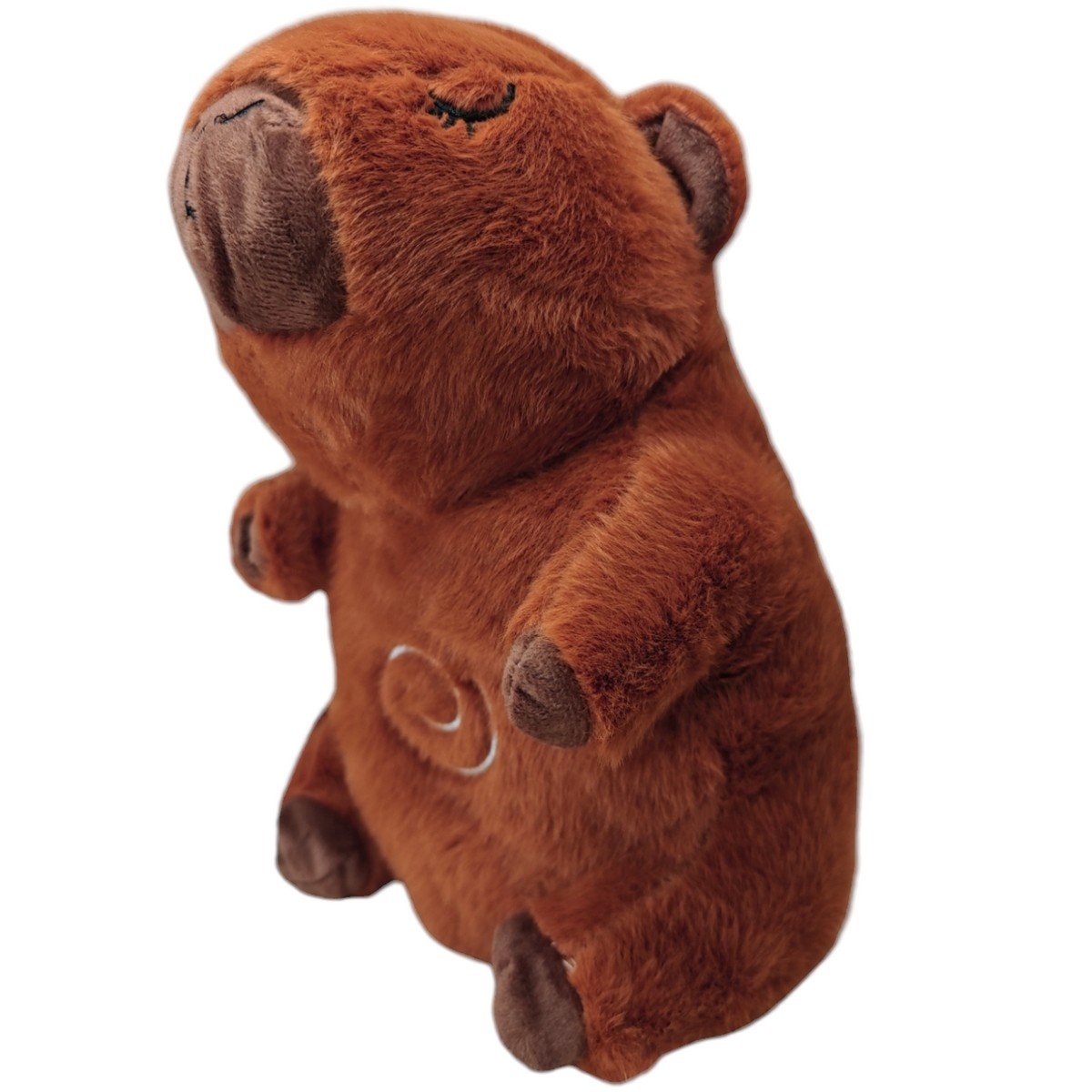 Szumiąca Kapibara Maskotka Przytulanka Zabawka szumiąca Dla Dzieci Ruchomy Brzuszek