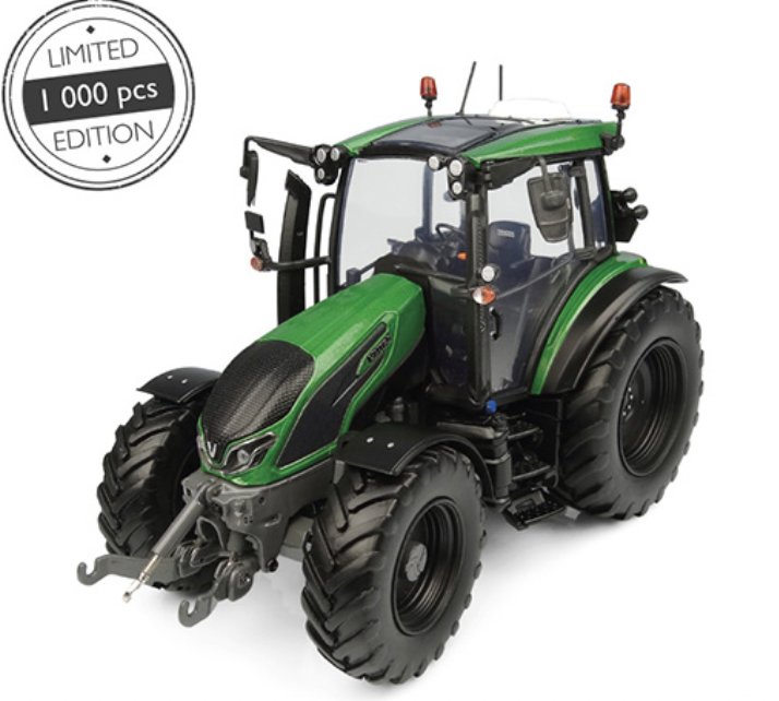 Metalowy model kolekcjonerski traktor Valtra G 135 Unlimited ultra zielony Edycja Limitowana UH 1:32
