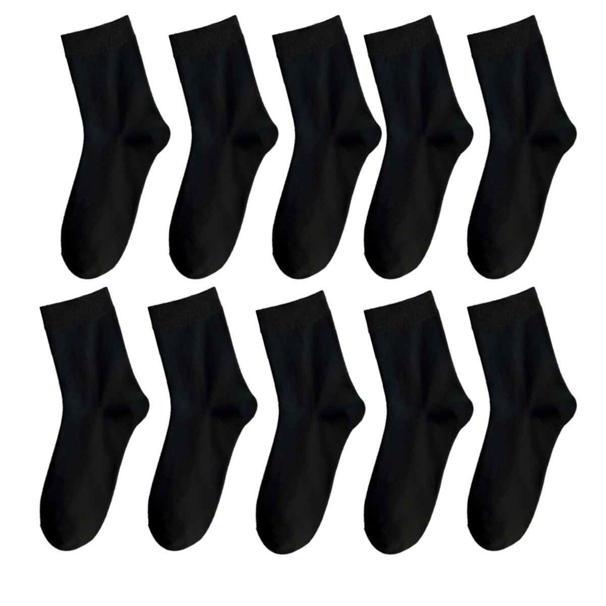 10 par damskich skarpetek bawełnianych ELASTYCZNE 36-41