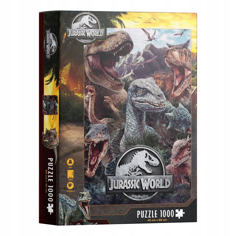 Puzzle Jurassic World Plakat (1000)