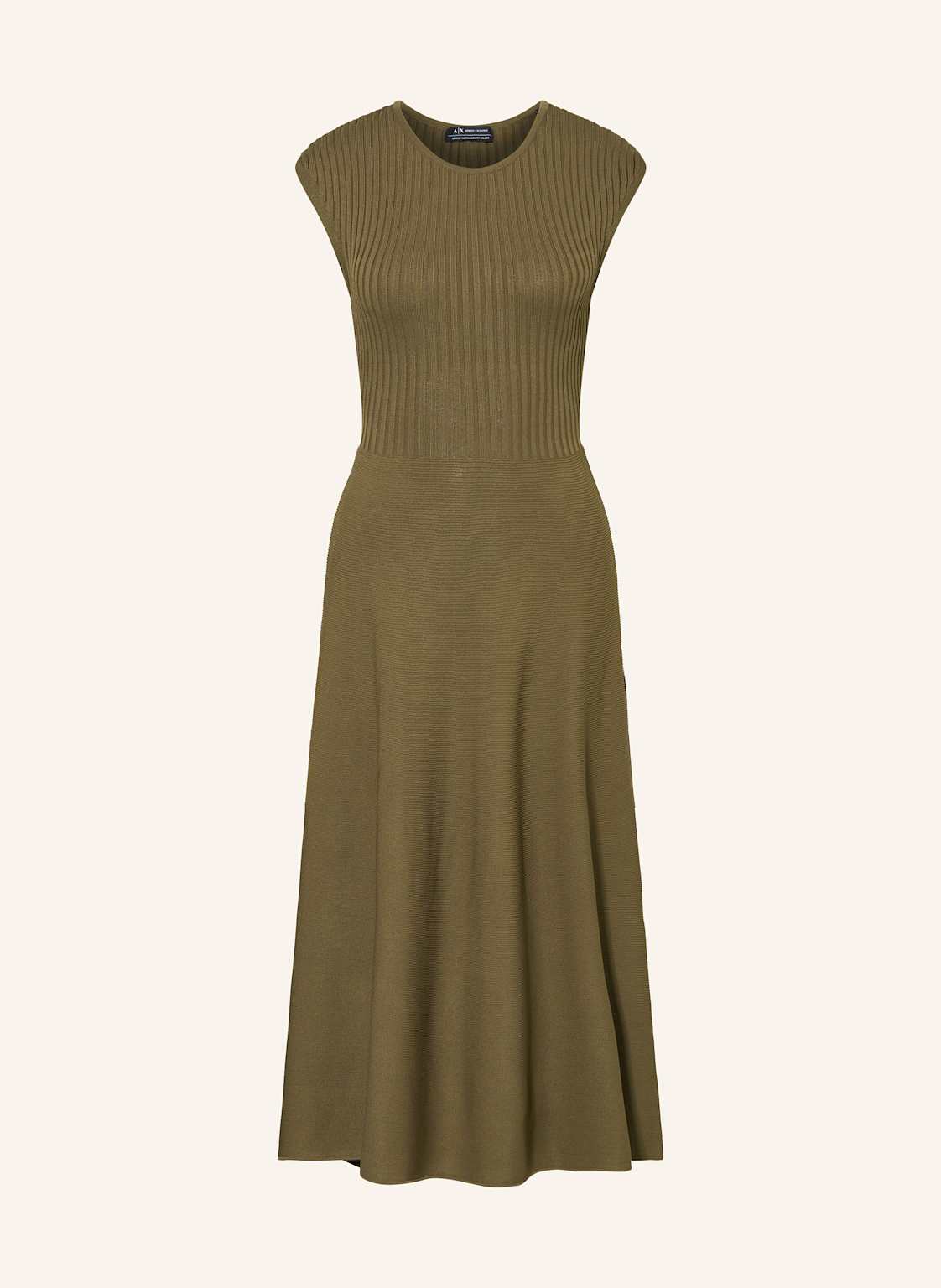 Armani Exchange Sukienka Z Dzianiny gruen