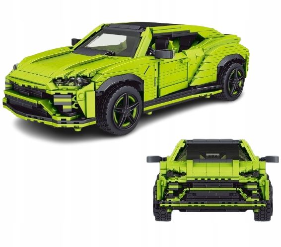Klocki URUS LAMBORGHINI green Mould King 10019 1538el (1538PCS)