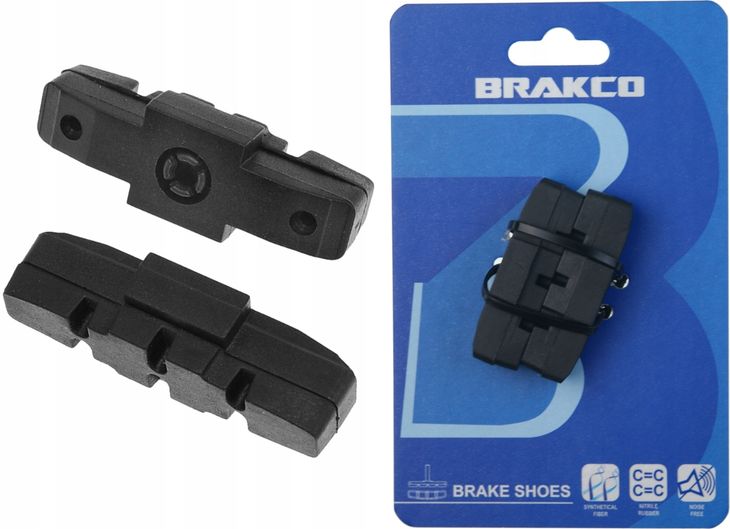 Klocki hamulcowe do MAGURA HS11 HS22 HS33 HS66 czarne Brakco M-950