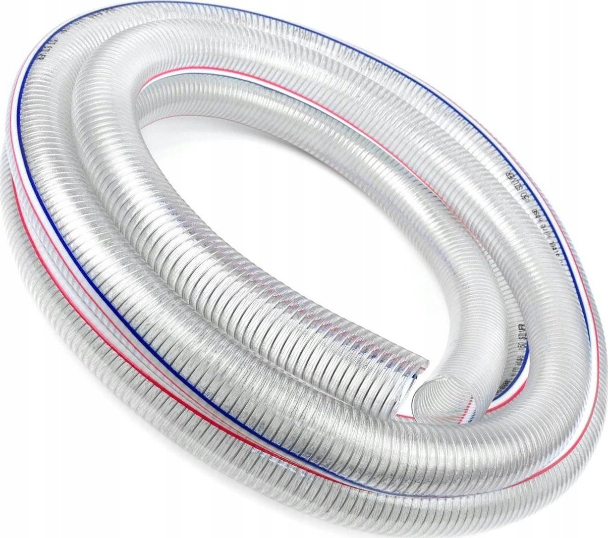 Geko Wąż ssawny 2 cal 2'' 50mm - wzmacniany drutem 5m 1