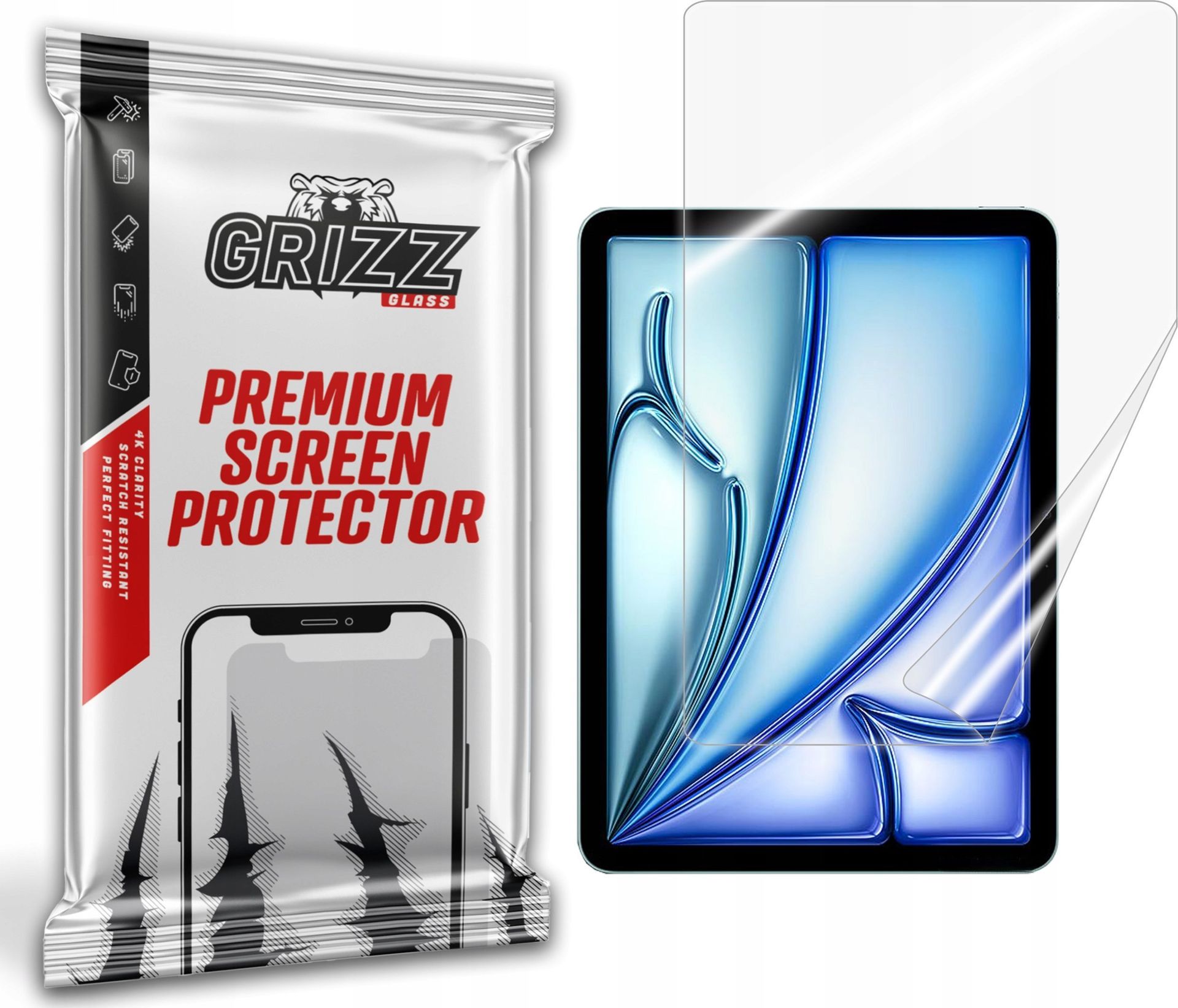 GrizzGlass Folia ceramiczna GrizzGlass CeramicFilm do Apple iPad Air 11