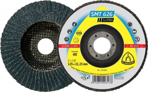 Klingspor Lamelka Smt624 Granulacja 40 125Mm 322772 PA9 40 125 4014855208463