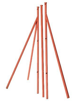 Un Słupek Ogrodzeniowy Rura Fi 40Mm 2Mm 2/1.25M SL 200*125 1000001541815