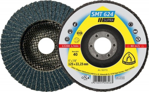 Klingspor Lamelka Smt624 Granulacja 36 125Mm 322771 PA9 36 125 4014855208456