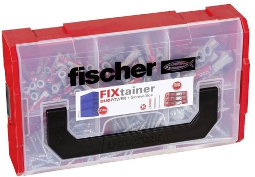 Fischer Fixtainer Kołki Duopower 210+Wkręty FCZ 536162 4048962246773